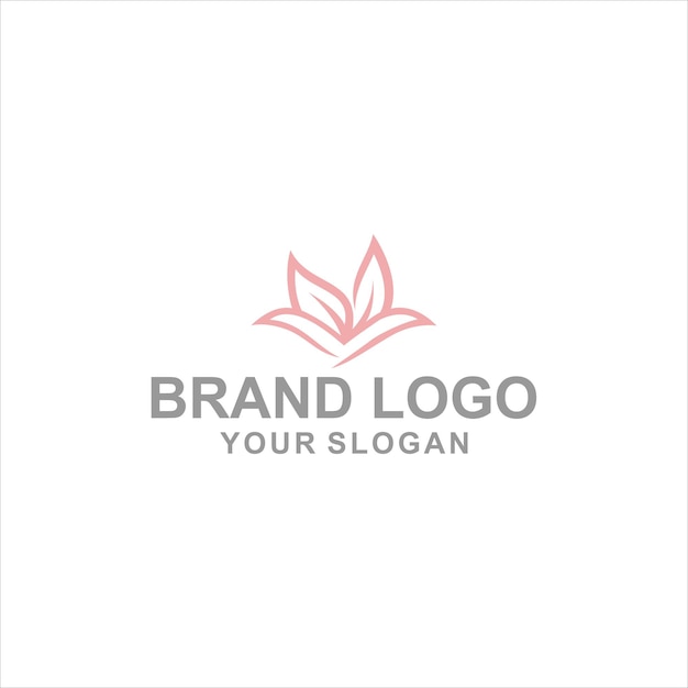 Vektor lotus-logo der firma