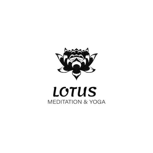 Vektor lotus-logo-illustration