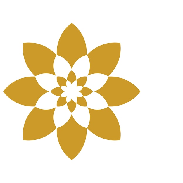 Lotus-logo wellness gesundheitsdesign-illustration