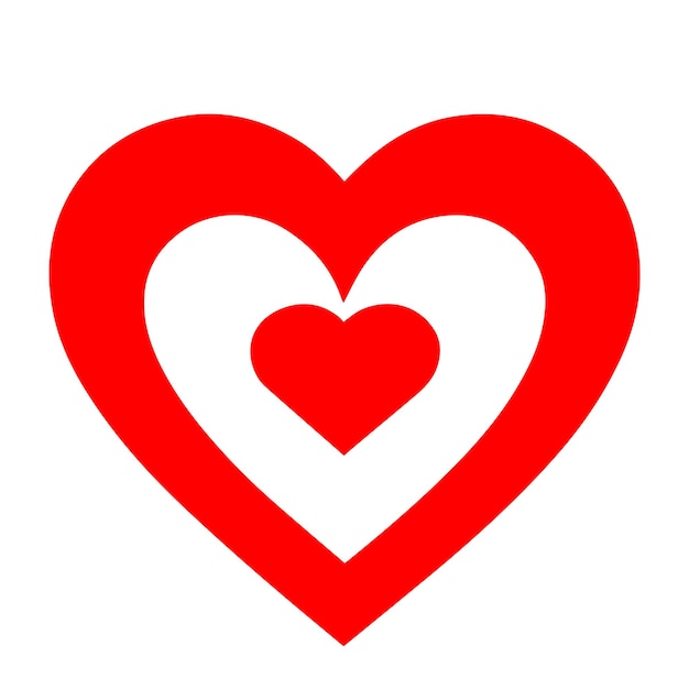 Love Icon Vektor-Design