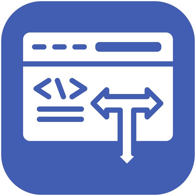 Low-Code-Vektor-Ikonen-Illustration von No-Code Iconen-Satz