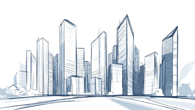 Low-Poly-Smart-City 3D-Wire-Mesh-Intelligentes Gebäudeautomatisierungssystem Geschäftskonzept hoch