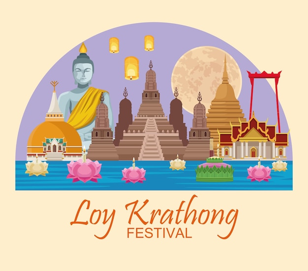 Loy krathong festival