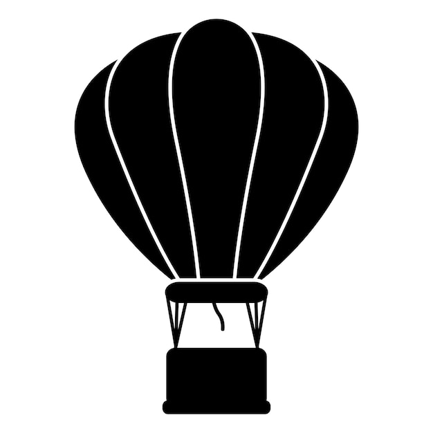 Vektor luftballon-symbol-logo-vektorillustration-vorlagendesign