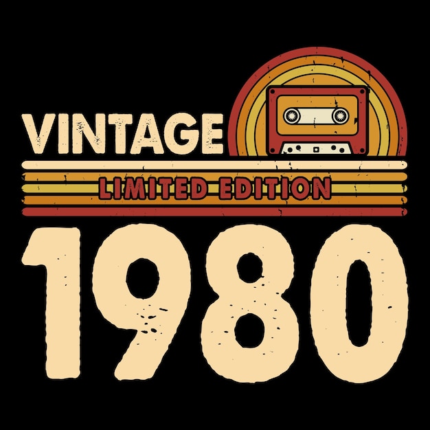 Vektor lustiges old school hip hop retro vintage kassettenmusik mixtape t-shirt design