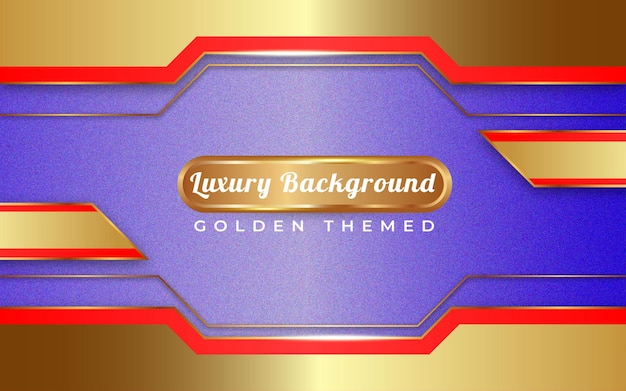 Luxuriöse goldene hintergrundschablone spezielles frohes neues jahr