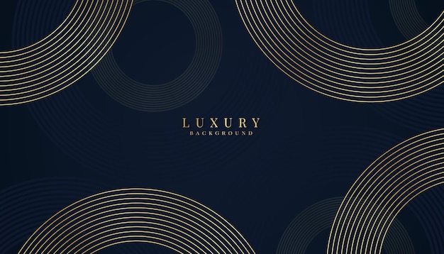 Luxuriöse und elegante vektor-hintergrundillustration business-premium-banner für gold und schmuck