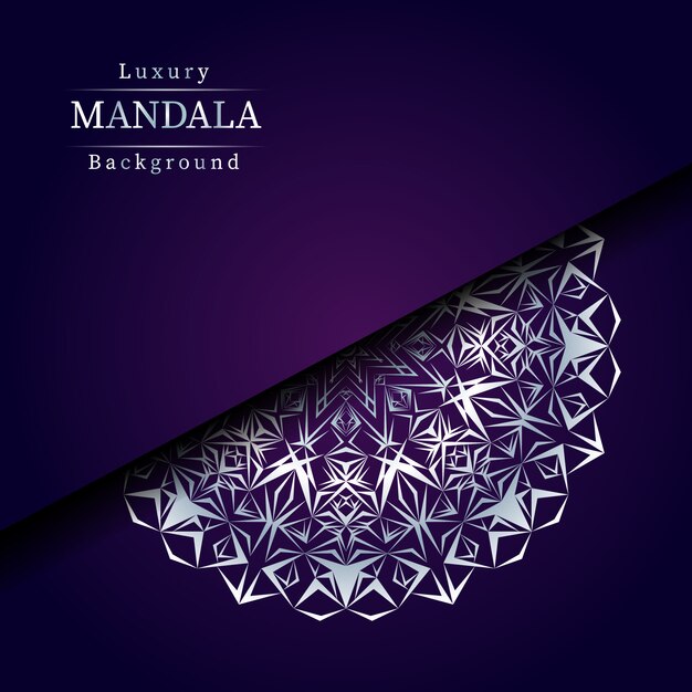 Luxuriöses dekoratives Mandala-Design