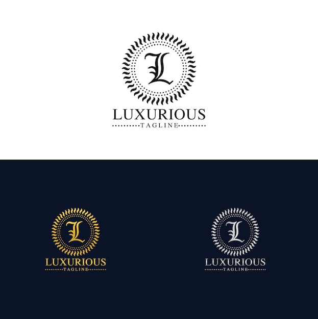 Luxuriöses logo