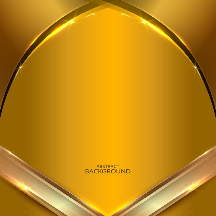 Luxuriöses metallisches Verlauf, goldener und geometrischer diagonaler Hintergrundvektor