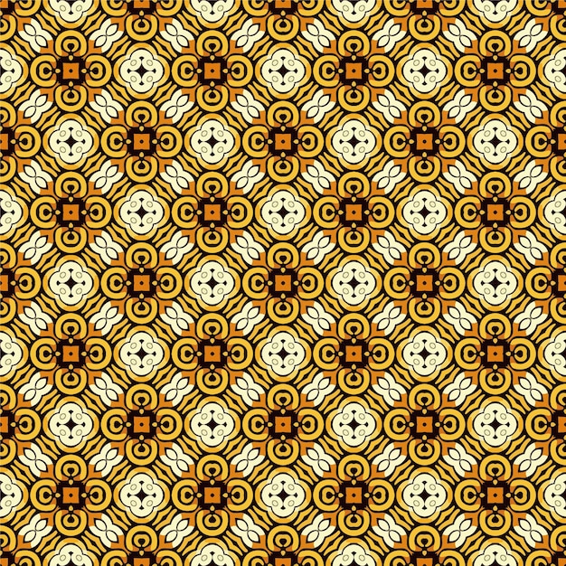 Luxuriöses minimalistisches dekoratives nahtloses Musterdesign