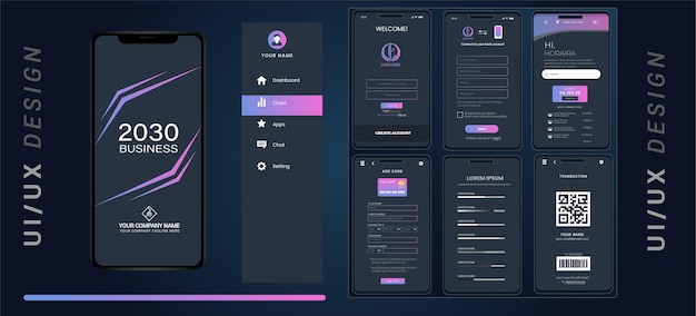 Luxus-App oder uiux-Design