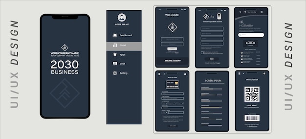 Luxus-App oder uiux-Design