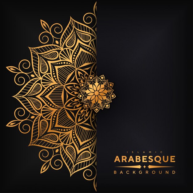 Luxus arabesque mandala