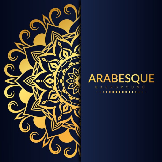 Luxus arabesque mandala