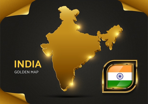 Luxus goldene karte indien