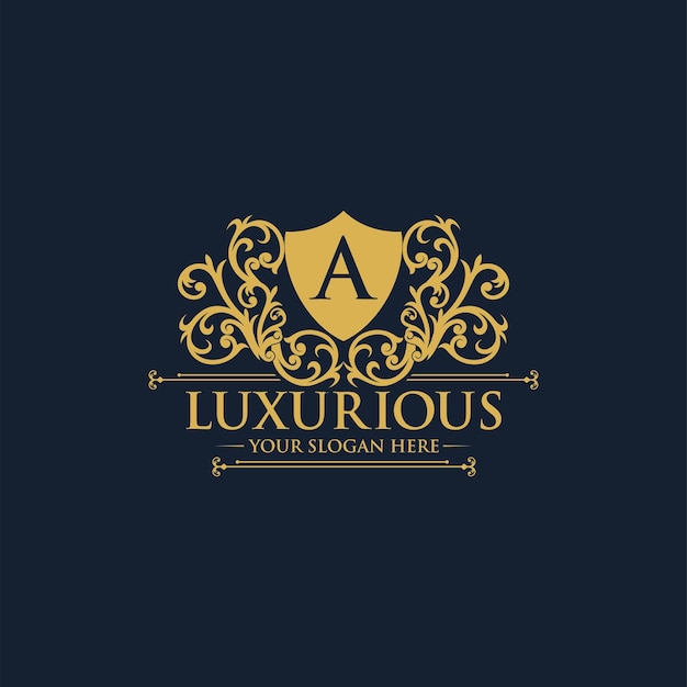 Luxus-logo-design-vektorvorlage