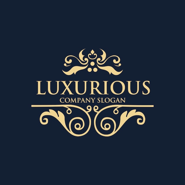 Luxus logo vorlage