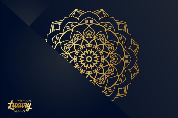 Luxus Mandala Design Hintergrund
