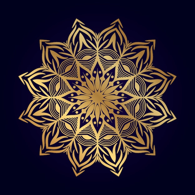 Luxus-Mandala-Design