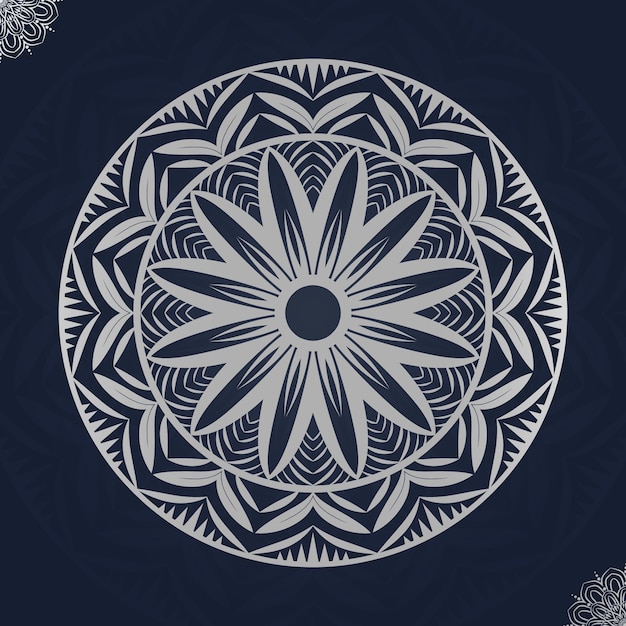 Luxus-mandala-hintergrunddesign