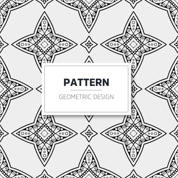 Luxus-Mandala-Muster. Geometrisches Design