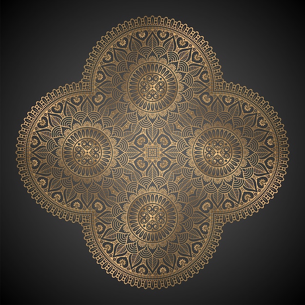 Luxus Maßwerk Mandala.