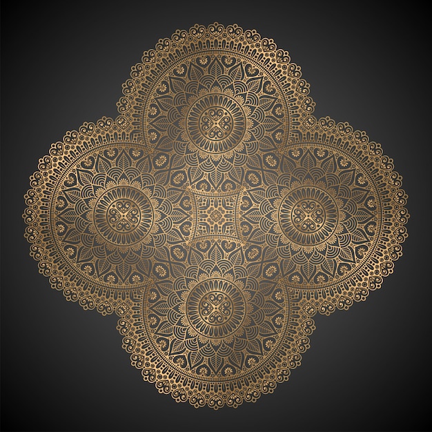 Luxus Maßwerk Mandala.