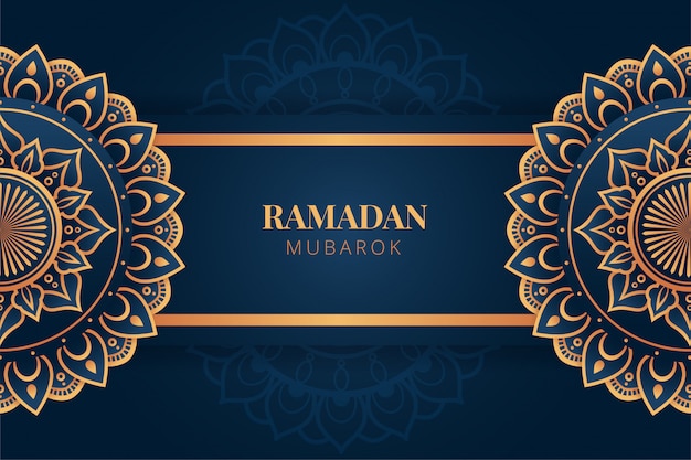 Luxus Ramadan Kareem Hintergrund