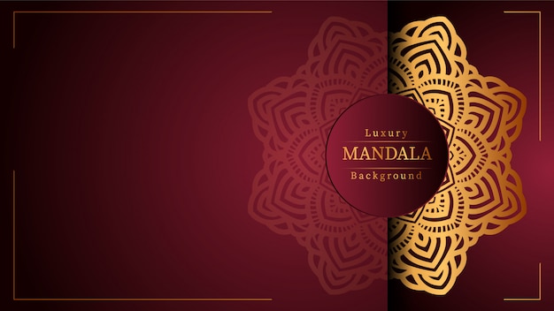 Luxus zier mandala luxus zier mandala hintergrund