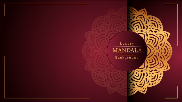 Luxus zier mandala luxus zier mandala hintergrund