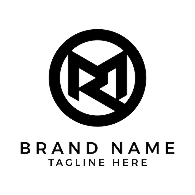 M-brief-logo. m-monogramm-logo-design für unternehmer und unternehmen. m beste ikone.