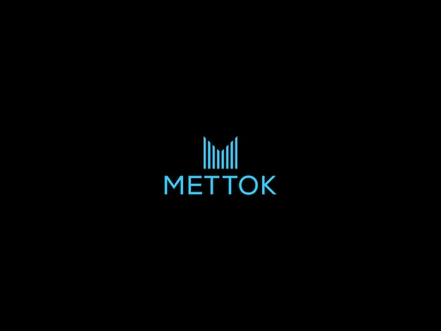 Vektor m-logo-design