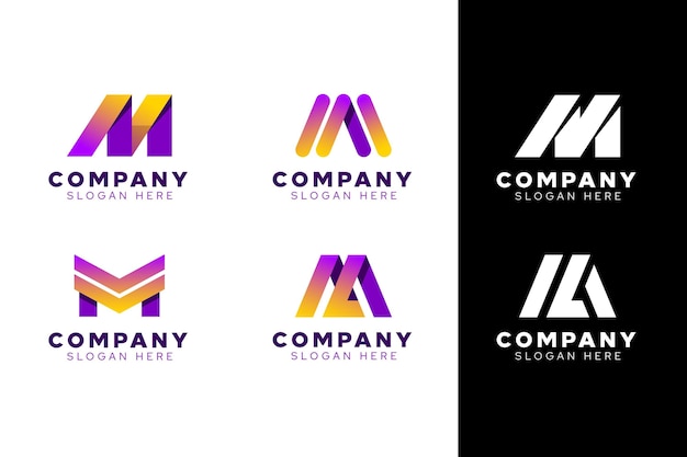 M Logo Sammlung