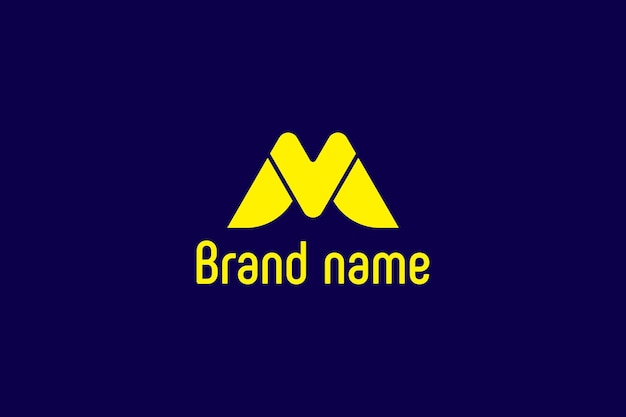 M modernes Logo