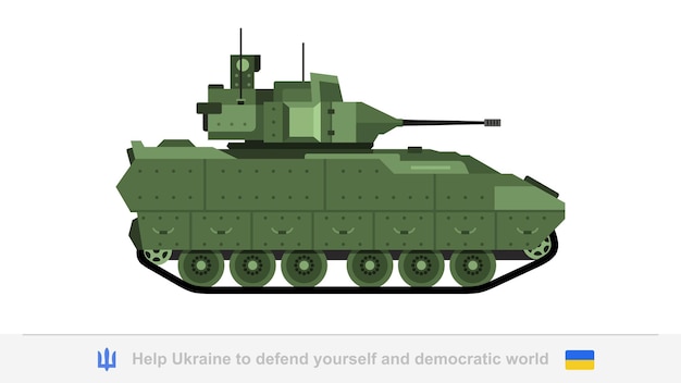 Vektor m2 bradley khaki-tarnung bradley ifv infanterie-kampffahrzeug gepanzerte fahrzeuge mechanisierte infanterie