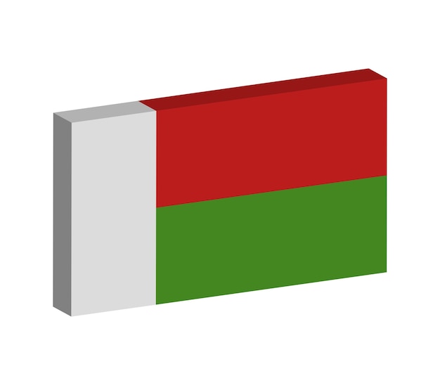 Madagaskar-flagge