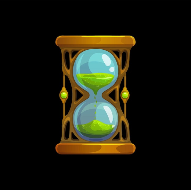 Magische Sandglasuhr Sanduhr oder Sanduhr