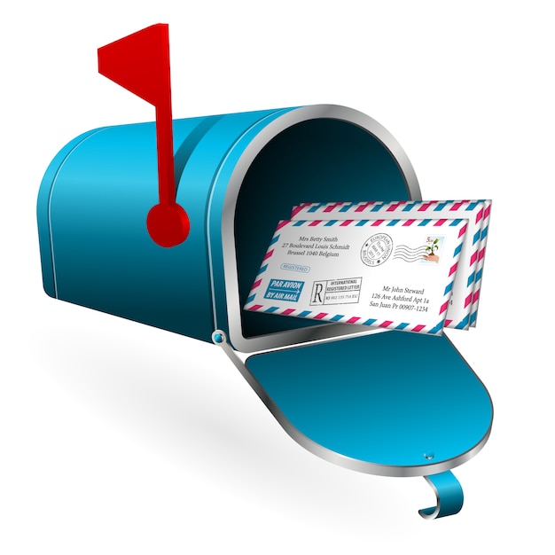 Mail- und E-Mail-Konzept