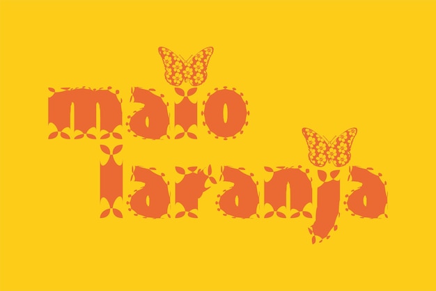 Maio laranja 18. mai ist nationaler tag gegen die ausbeutung von kindesmissbrauch in brasilien social media banner