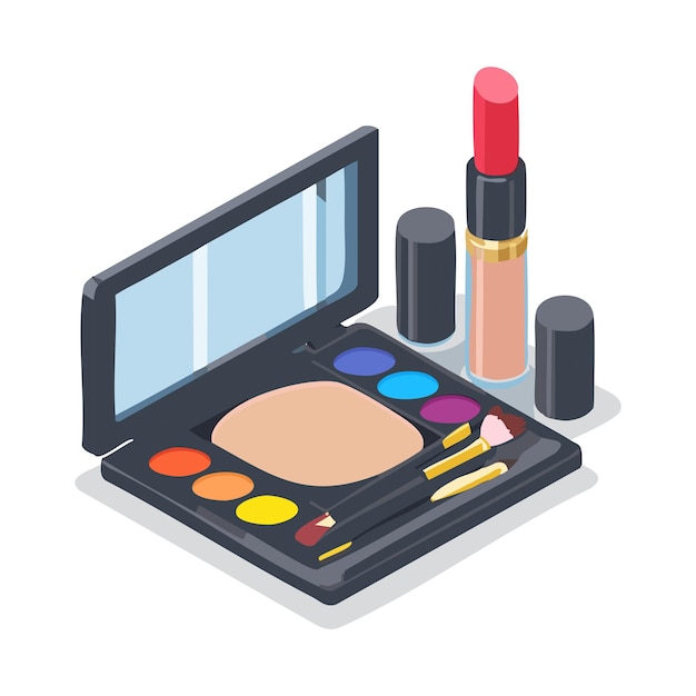 Make-up-Illustrationen