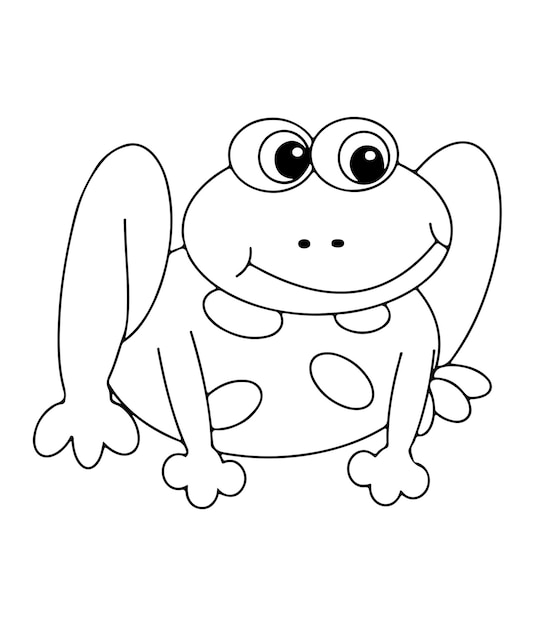 Malbuch 003 Froschtiere