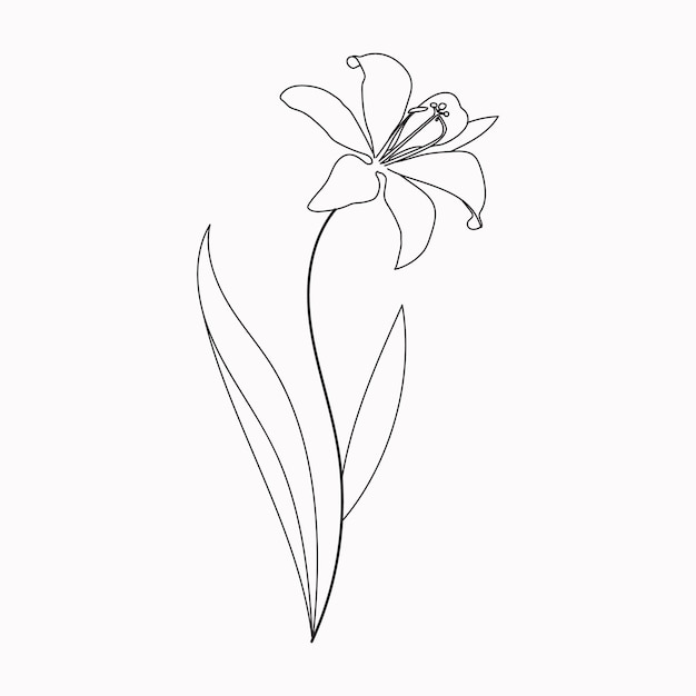 Malbuch Handgezeichnete Schwarz-Weiß-Kinder Blumen