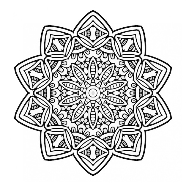 Malbuch mandala