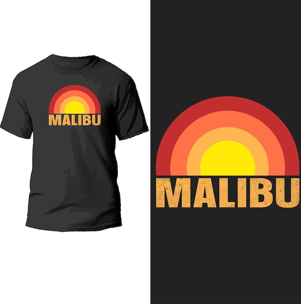 Malibu-t-shirt-design.