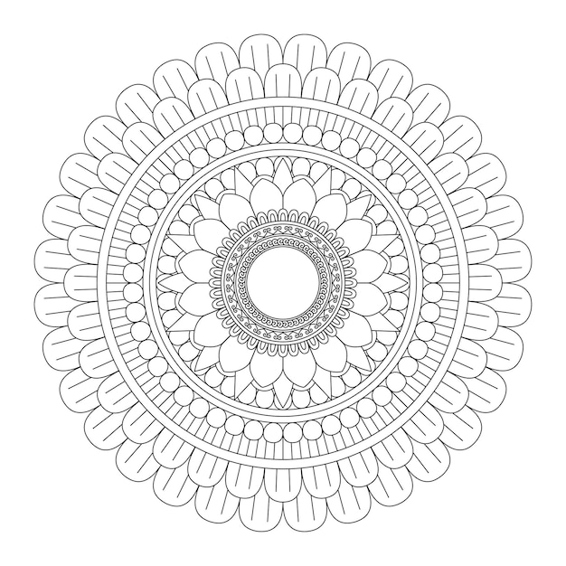 Malvorlagen mandalas