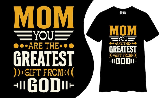 Mama-typografie-t-shirt-design.