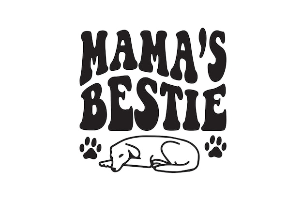 Mamas Bestie-Vektordatei