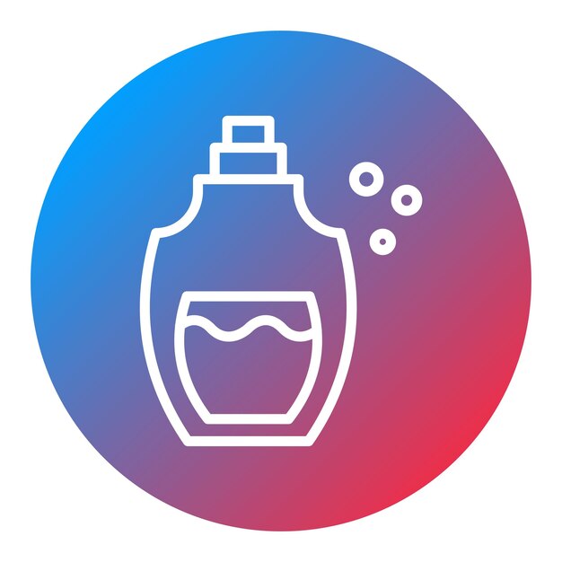 Mana Potion-Icon-Vektorbild kann für das Game-Design verwendet werden