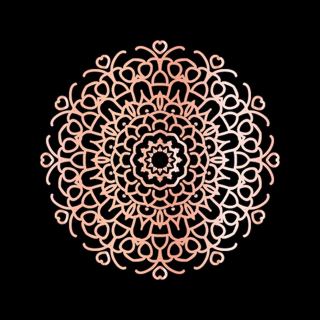 Mandala-blumen-kunst-logo-hintergrund-design